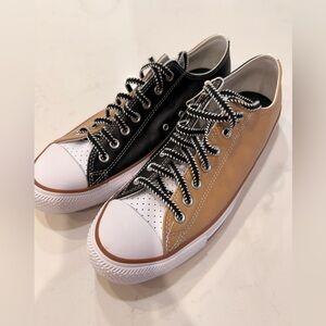 NWT Men’s Custom Converse  Low Top - Leather (Size 11.5)